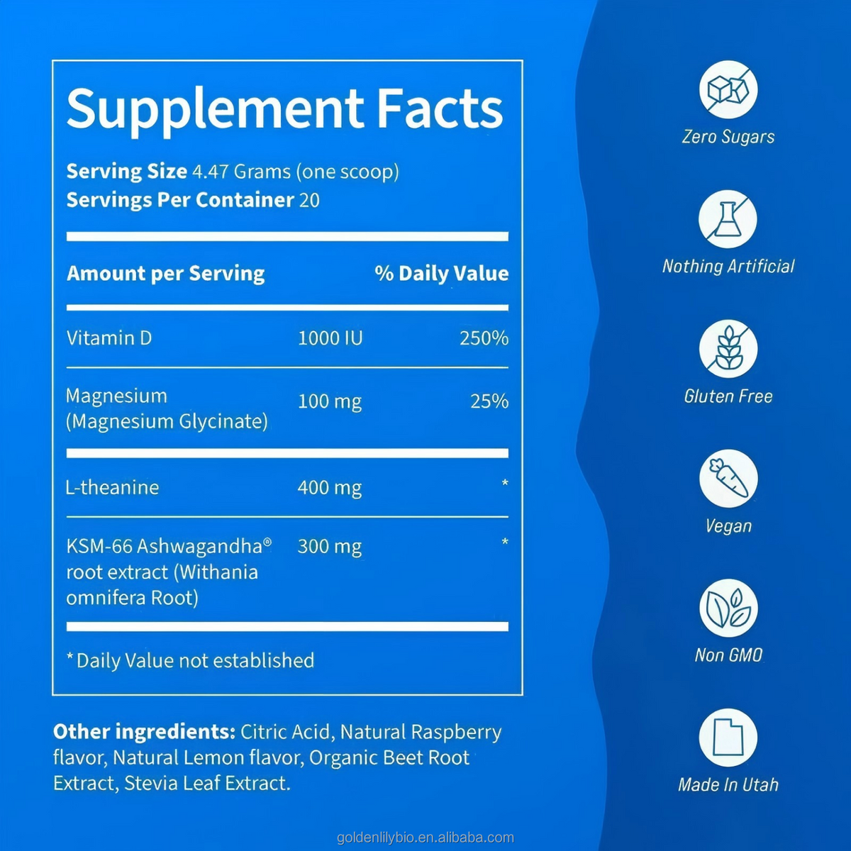 SUPRACALM™ – Dites a dieux au stress quotidien, ventre et visage gonflés