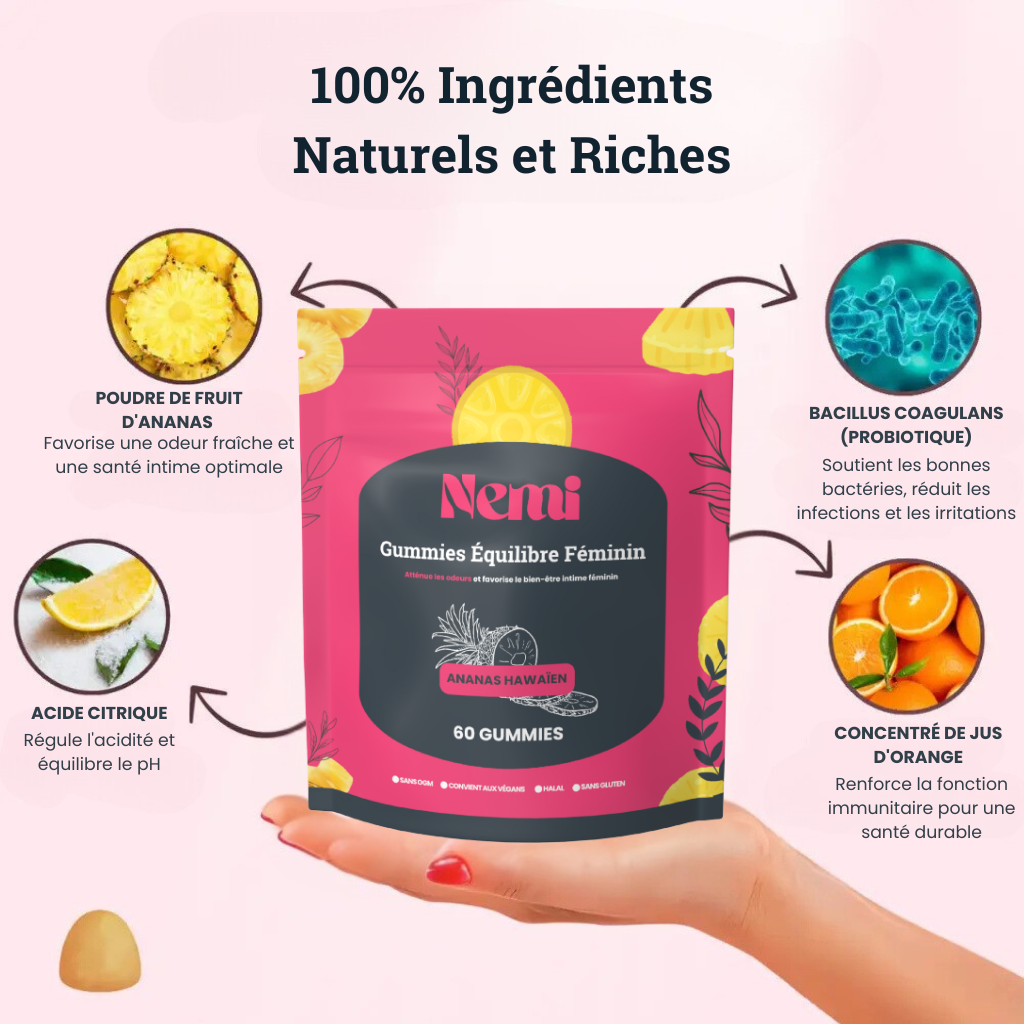 Gummies Équilibre Féminin - Ananas